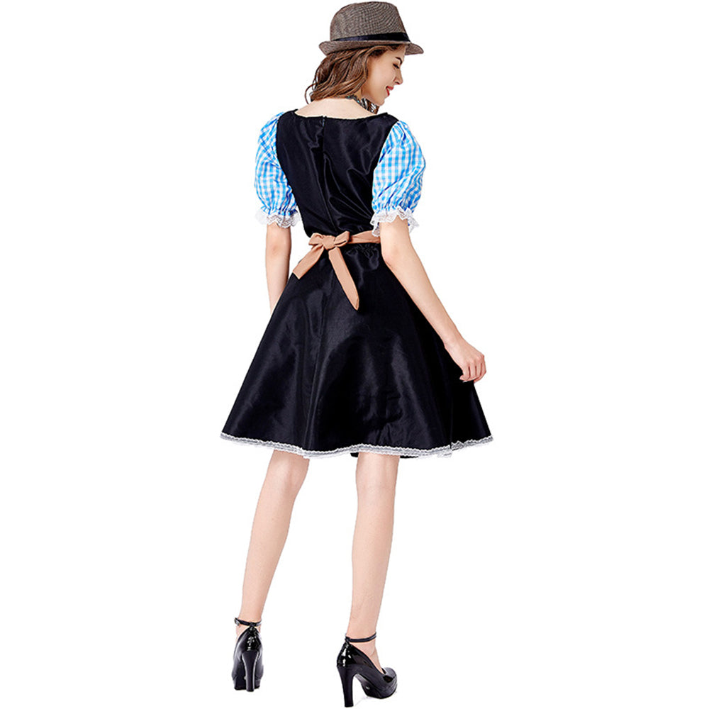 Dames Oktoberfest Kostuum Beierse Dienstmeid Feestjurk Carnaval Halloween