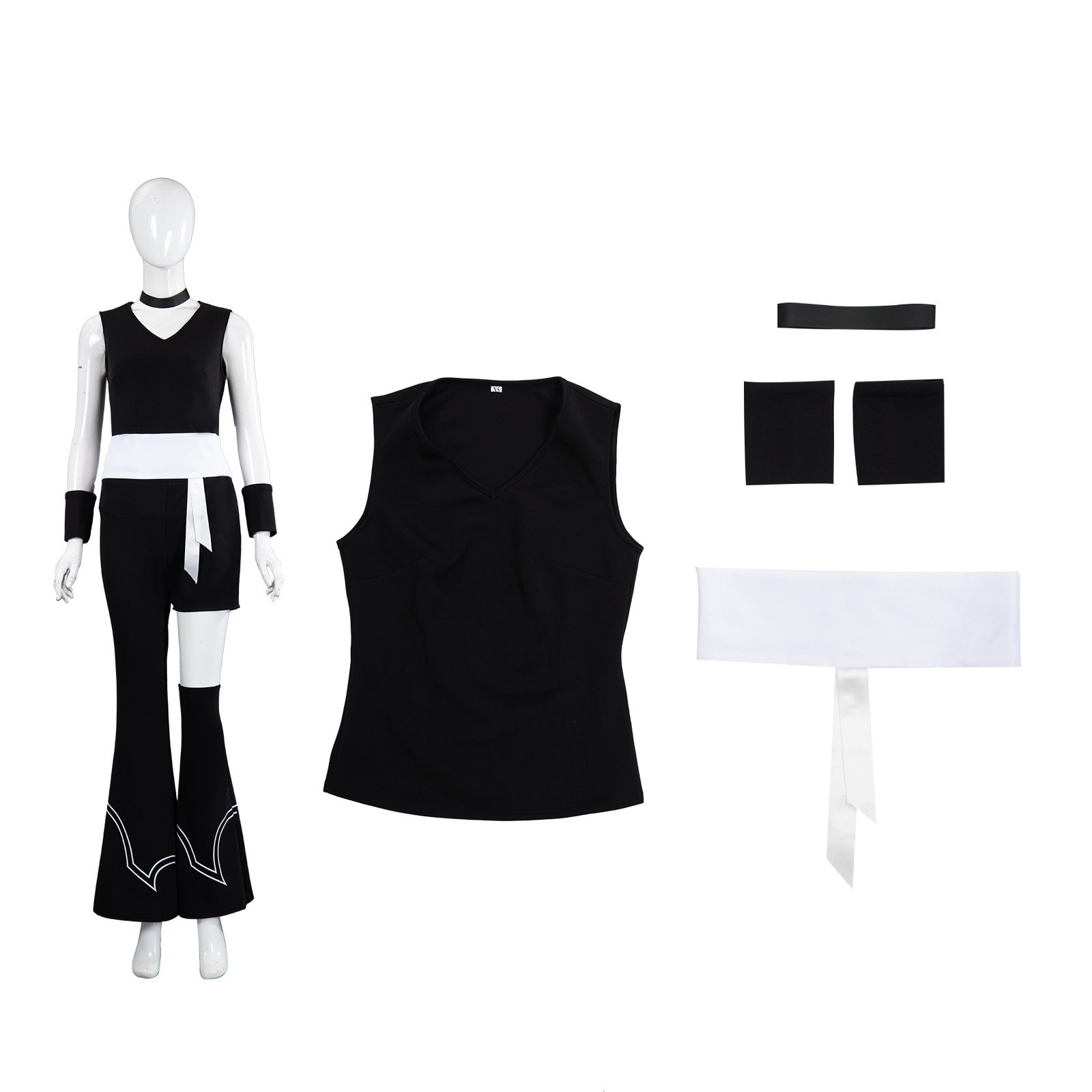 Panty & Stocking met Garterbelt Polly Esther Ulfen Cosplay Kostuum
