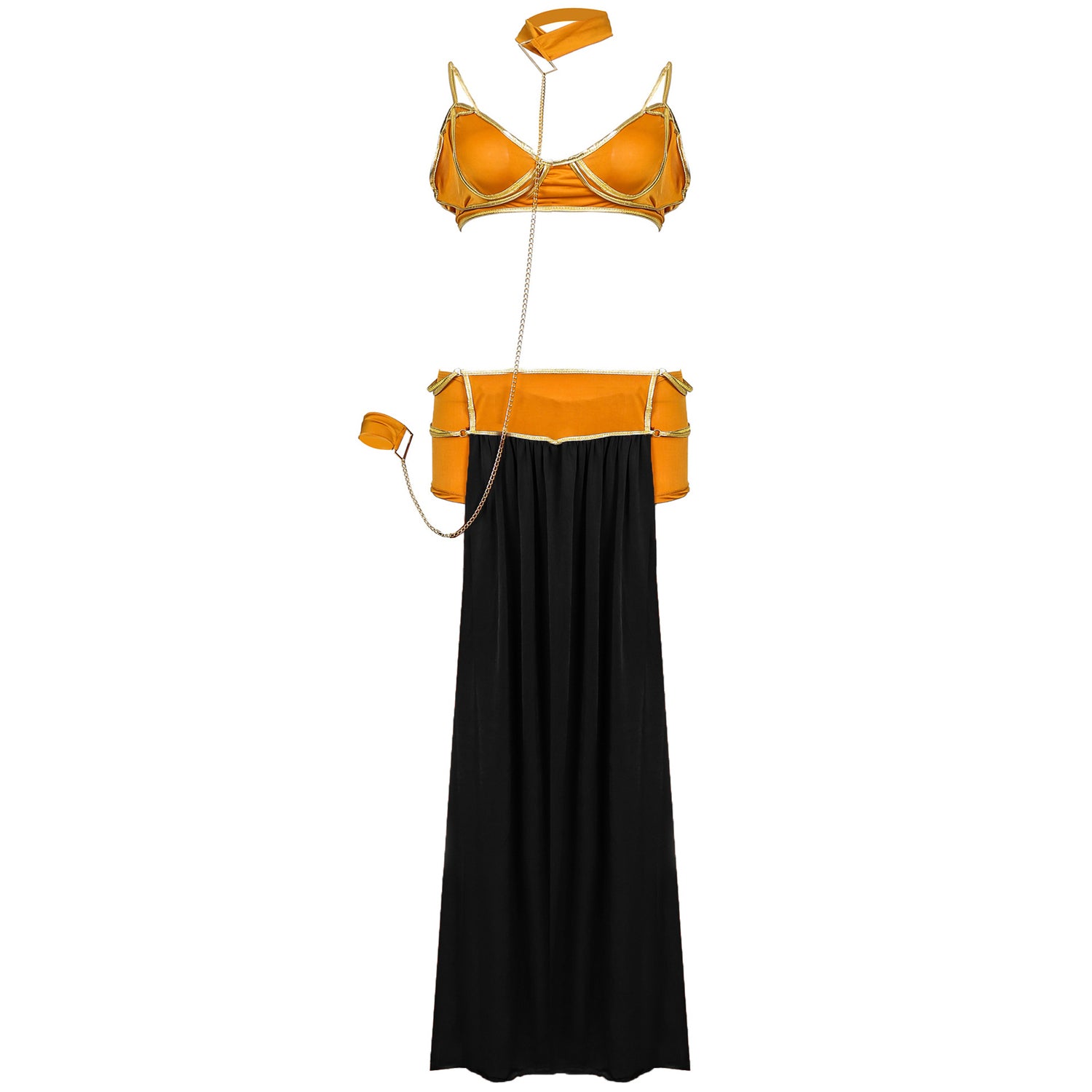 Leia Costumes Princess Slave Queen Dress Star Wars Cosplay Halloween