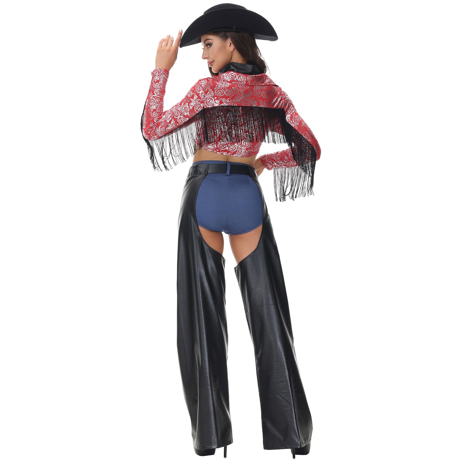 Authentiek westernstijl Ride Out cowgirl kostuum