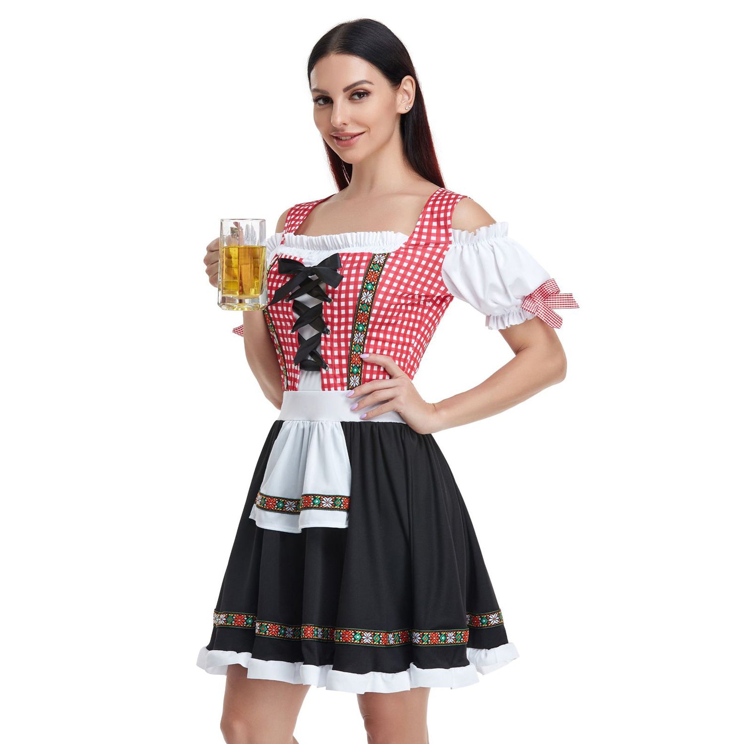 Bier Meisje Bier Cuttie Vrouwen Oktoberfest Kostuum