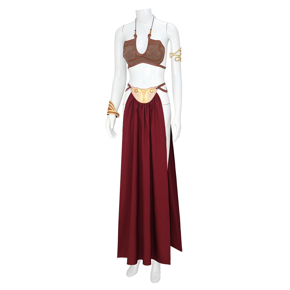 Star Wars Leia Organa Prinses Carnavalskostuum Cosplay Kostuum Voor Volwassenen