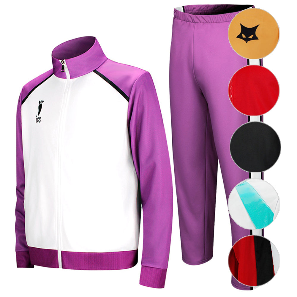 Haikyu!! Inarizaki School Uniforms Anime Cosplay Kostuums Carnavalsfeest Volledige Set