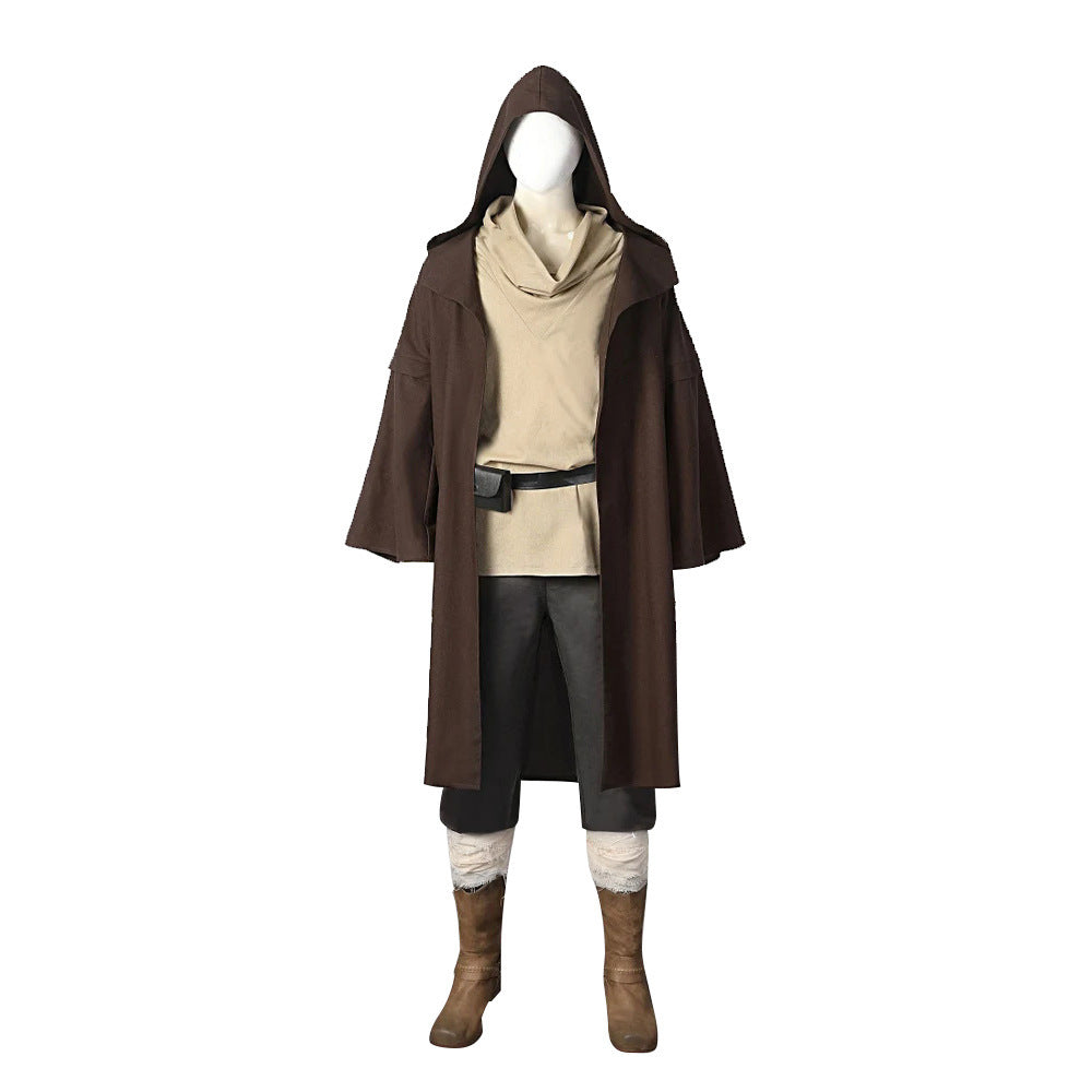 Obi Wan Kenobi Cosplay Kostuum Star Wars Pak Halloween Outfit