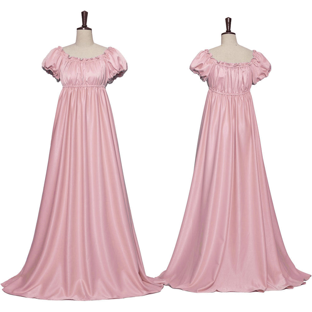 Bridgerton Dress Medieval Retro Ball Gown Maxi Dress costume