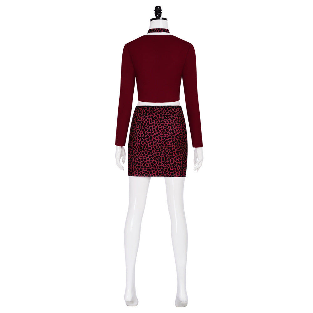 Silent Hill Cosplay Nurse Maria Costume Red Top Skirt