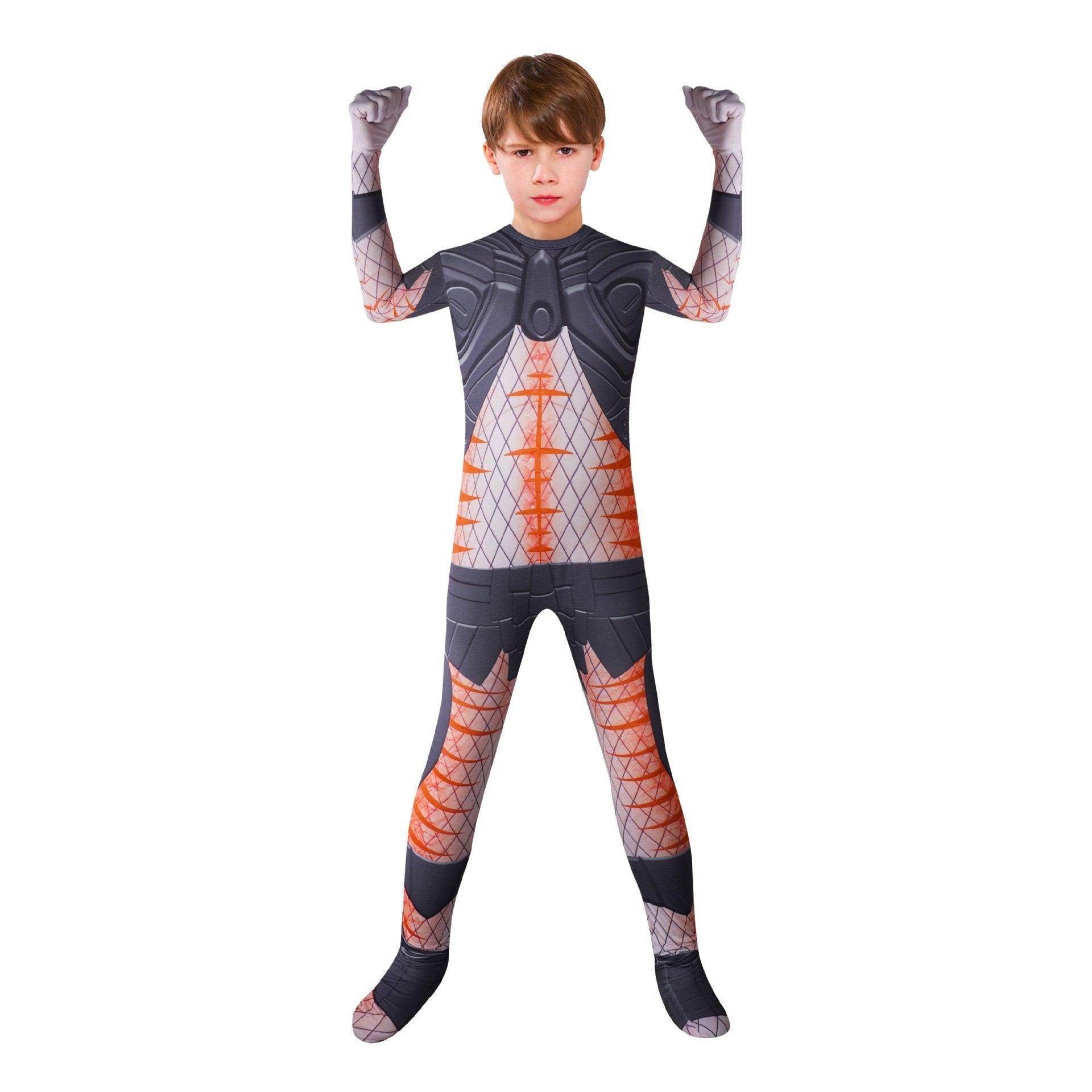 Horror Predator Child Play Costume Stage Performance Jumpsuit Hallloween - Ecosfun