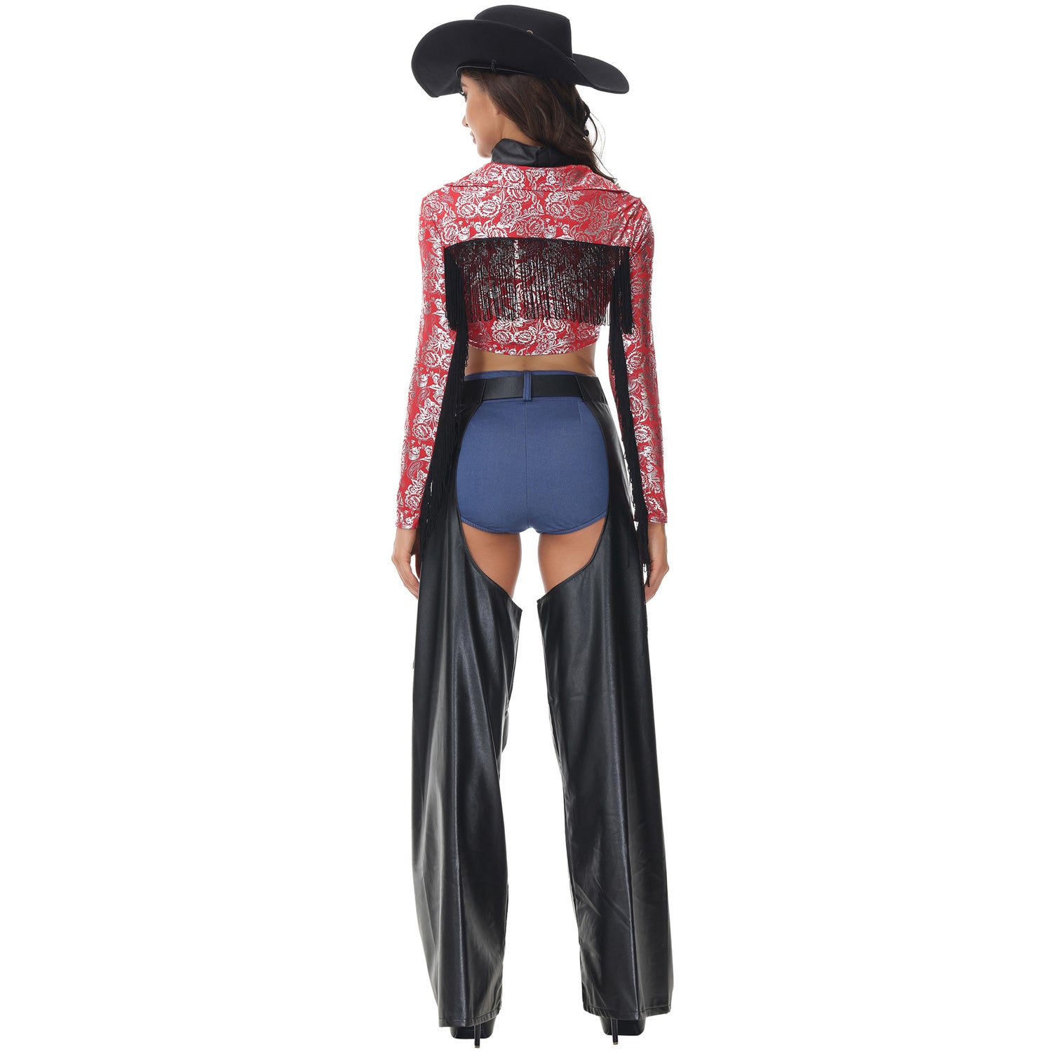 Authentiek westernstijl Ride Out cowgirl kostuum