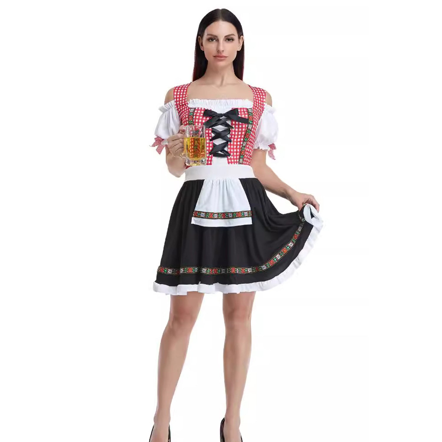 Bier Meisje Bier Cuttie Vrouwen Oktoberfest Kostuum