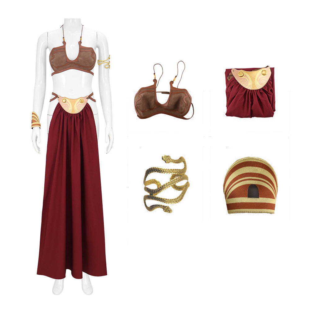 Star Wars Leia Organa Prinses Carnavalskostuum Cosplay Kostuum Voor Volwassenen
