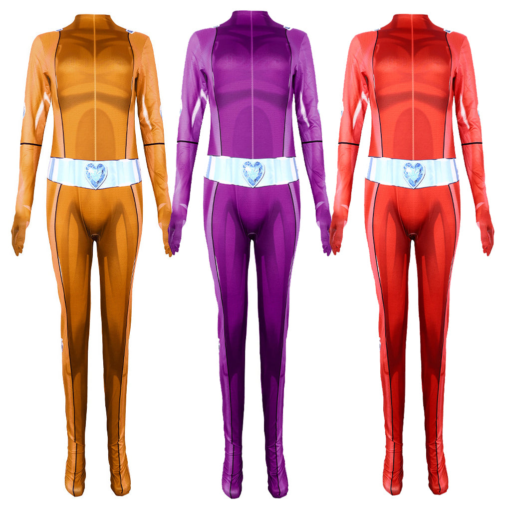 Totally Spieses Clover Ewing Samantha Simpson Alexandra Bodysuit Kostuum