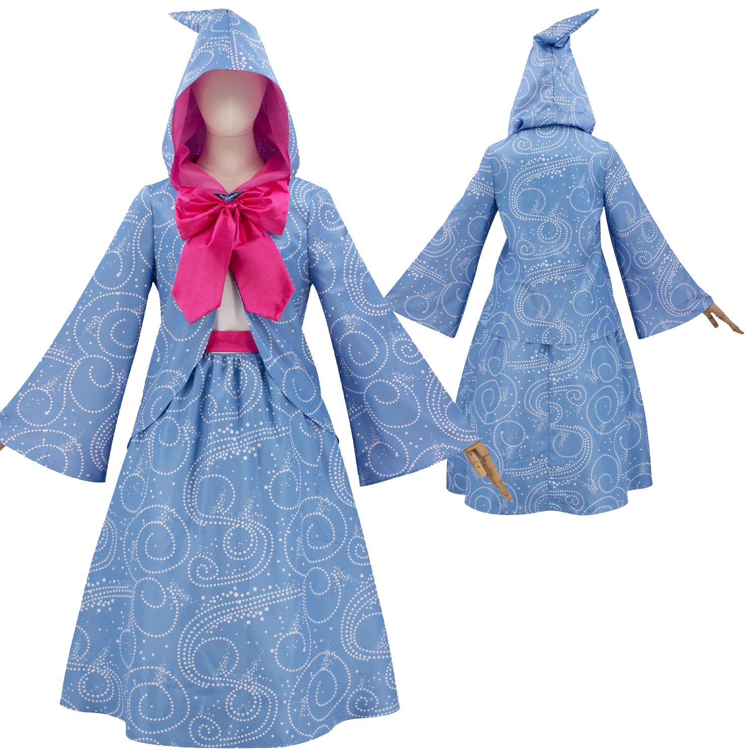Assepoester Prinses De Goede Fee Kostuum Cosplay Halloween