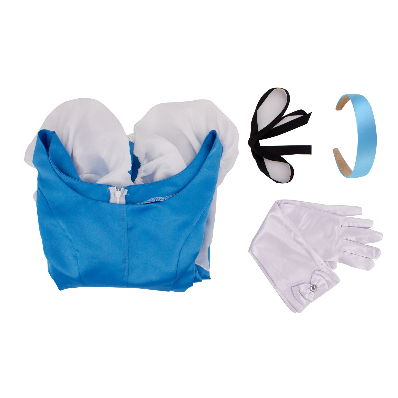Assepoester prinses jurk kostuum cosplay Halloween