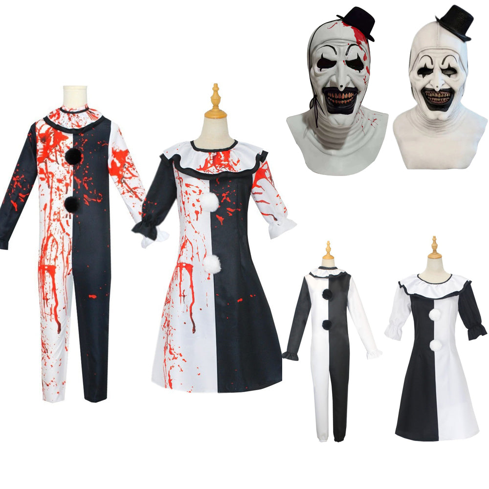 Art The Clown Jurk Joker Kostuum Jumpsuit Halloween Terrifier Cosplay