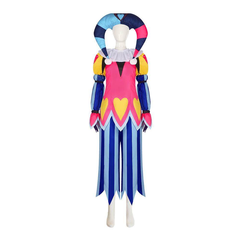 Hazbin Hotel Helluva Boss Fizzarolli clown stage costume cosplay - Ecosfun